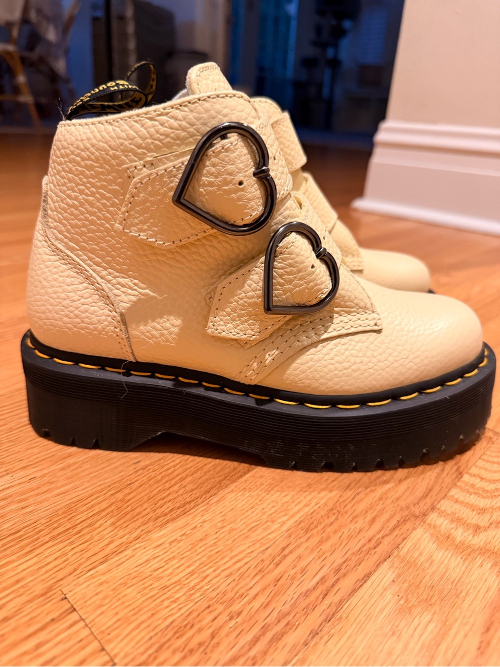Dr. Martens Devon Heart-Buckle Boots